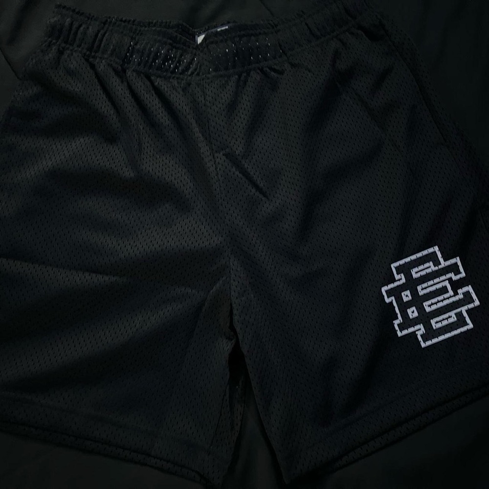 Black and white Eric Emanuel shorts